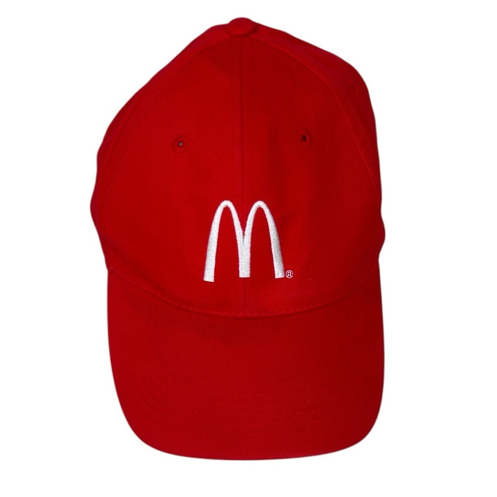 McDonald's Los Angeles Angels Baseball Red Hat Strap Back Cap‎